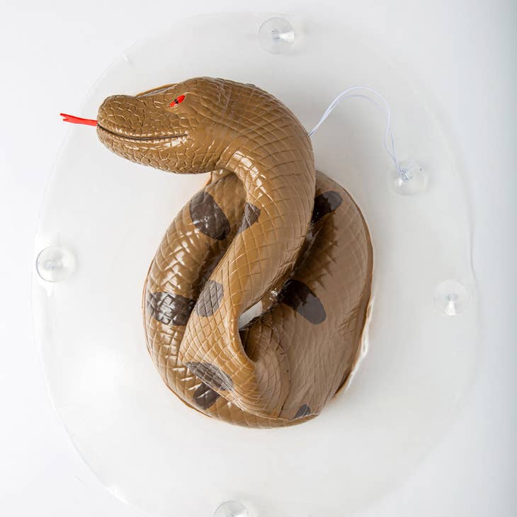 Rising Toilet Snake Prank