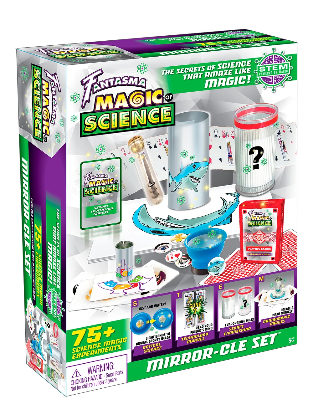 75+ Magic of Science Mirror-Cle Experiment Set