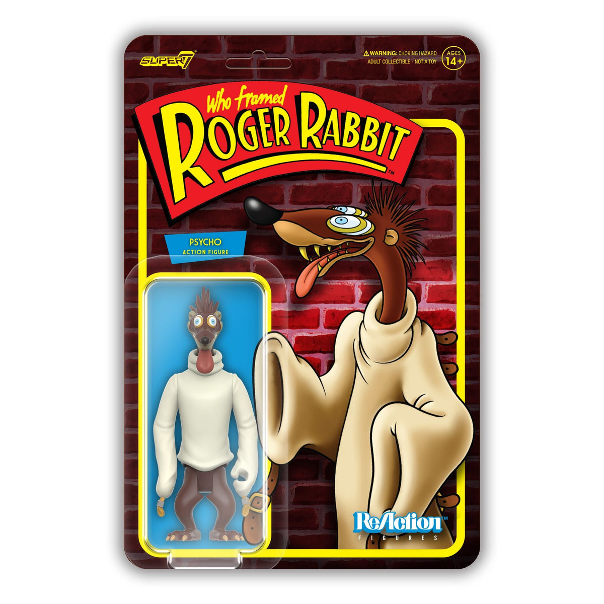 Who Framed Roger Rabbit?: 3.75" Psycho Weasel ReAction Collectible Action Figure