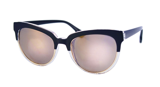 Half Rim 50's Style Sunglasses