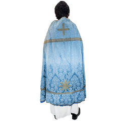 Religious Light Blue Premium Adult Cape
