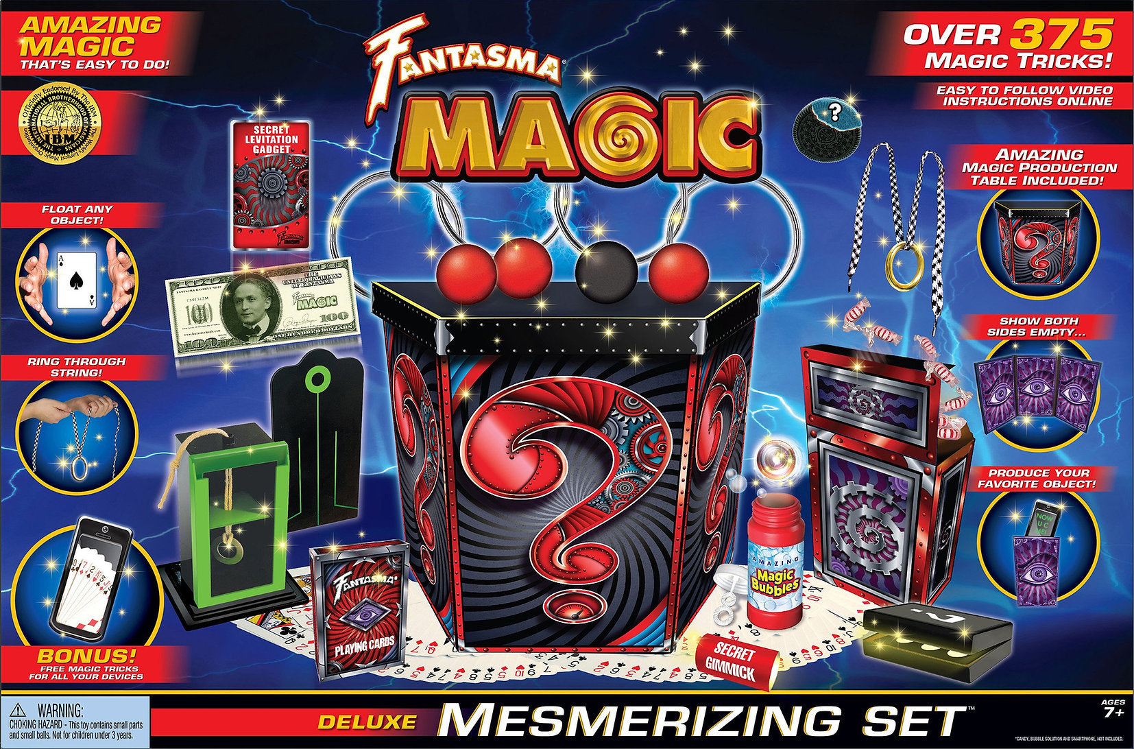 375+ Deluxe Mesmerizing Magic Amateur Tricks Set