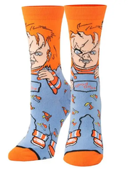 Good Guy Chucky Doll Crew Length Socks