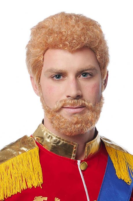 Storybook Prince Blonde Wig & Beard Set