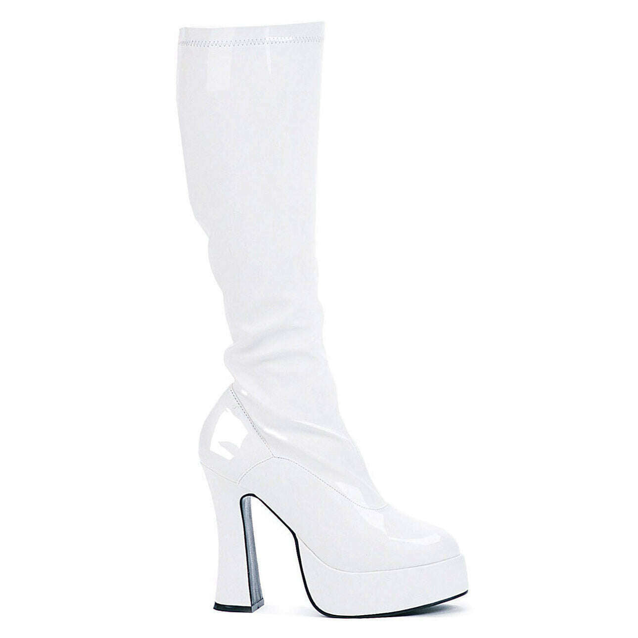 5" Heel Knee High Stretch Boots