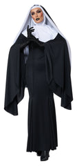 Bad Habit Nun Adult Costume with Black Face Covering