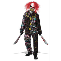 Killer Smile Clown Men's Costume