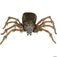 53” Deluxe Giant Brown Wolf Spider Light-up Eyes