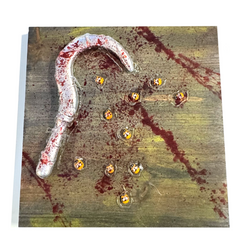 Handmade Spooky Art Frames