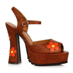 5.5" Daisy Doll Heel Open-Toe Women's Shoes