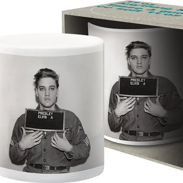 Elvis Enlistment Mug