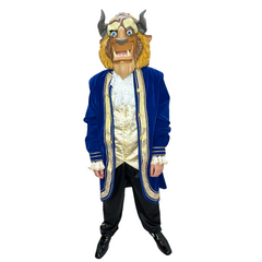 Premium Beastly Prince Men's Costume