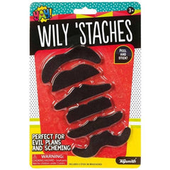 Peel & Stick Fake Assorted Mustaches - Party Decor