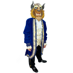 Premium Beastly Prince Men's Costume