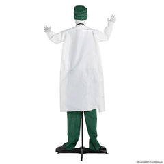Life-Size Talking Doctor - 6 ft Animated Light-Up Decoration