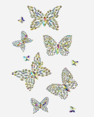 Social Butterfly Iridescent Body Gems