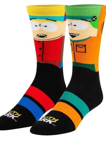 South Park Gang Crew Length Socks