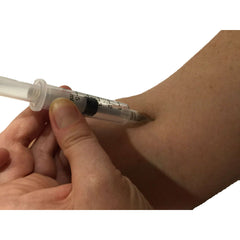 5ml Retractable Hypo Syringe Prop - Retractable Needle and Plunger - NO LIQUIDS