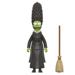 The Simpsons: 4.7" Treehouse of Horror Witch Marge Simpson  ReAction Collectible Action Figure w/ Broomstick