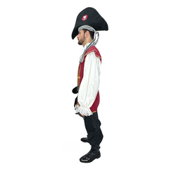 Premium Red Swashbuckler Adult Costume