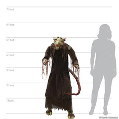 5 Ft Rat-Man Animated Prop Decoration