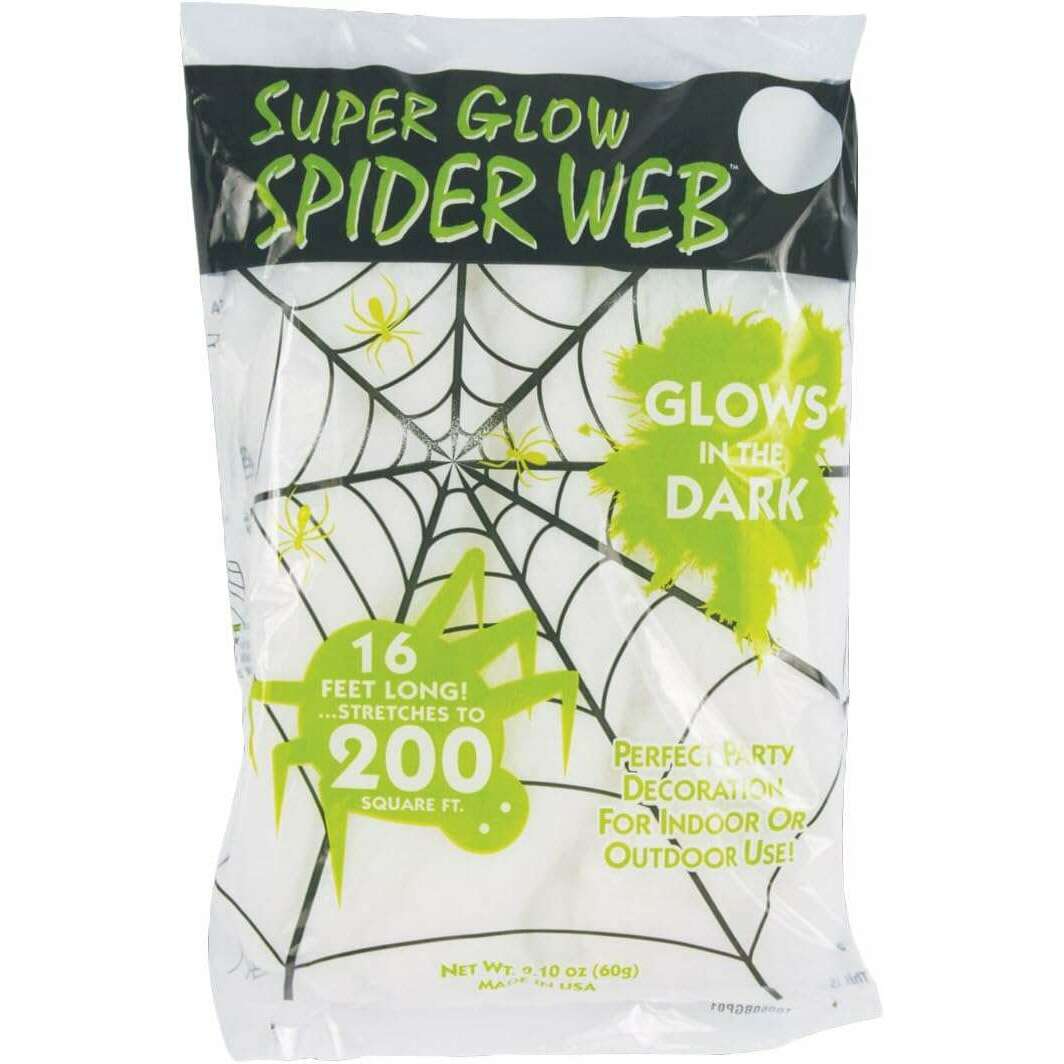 60g Glow in the Dark Stretch Web