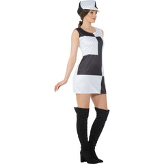 60's Monochrome Girl Women's Costume