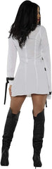Wrapped Up Sexy Straight Jacket Mini Dress Women's Adult Costume