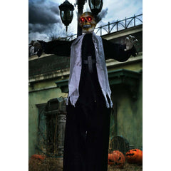 63" Haunting Hanging Skeleton Halloween Decor