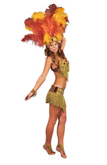 Large Showgirl Feather Headpiece