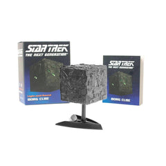 Star Trek: Light & Sound Mini Borg Cube Collectible w/ Mini Book