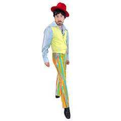 1970s Psychedelic Disco Set Adult Costume