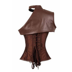 Steampunk Corset with Cape