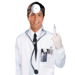 Doctor Reflector Mirror & Stethoscope Set