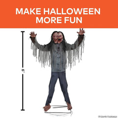 "Jack & Jill" - 72" Animated Zombie Prop