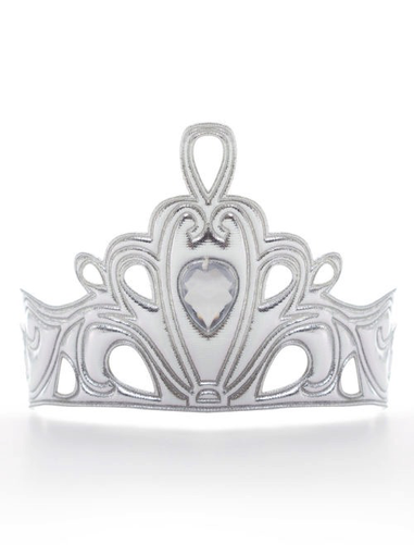 Soft Silver Diva Crown