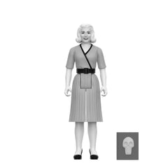 The Munsters: Greyscale 3.75" Marilyn Munster Greyscale Reaction Collectible Action Figure w/ Skull Book
