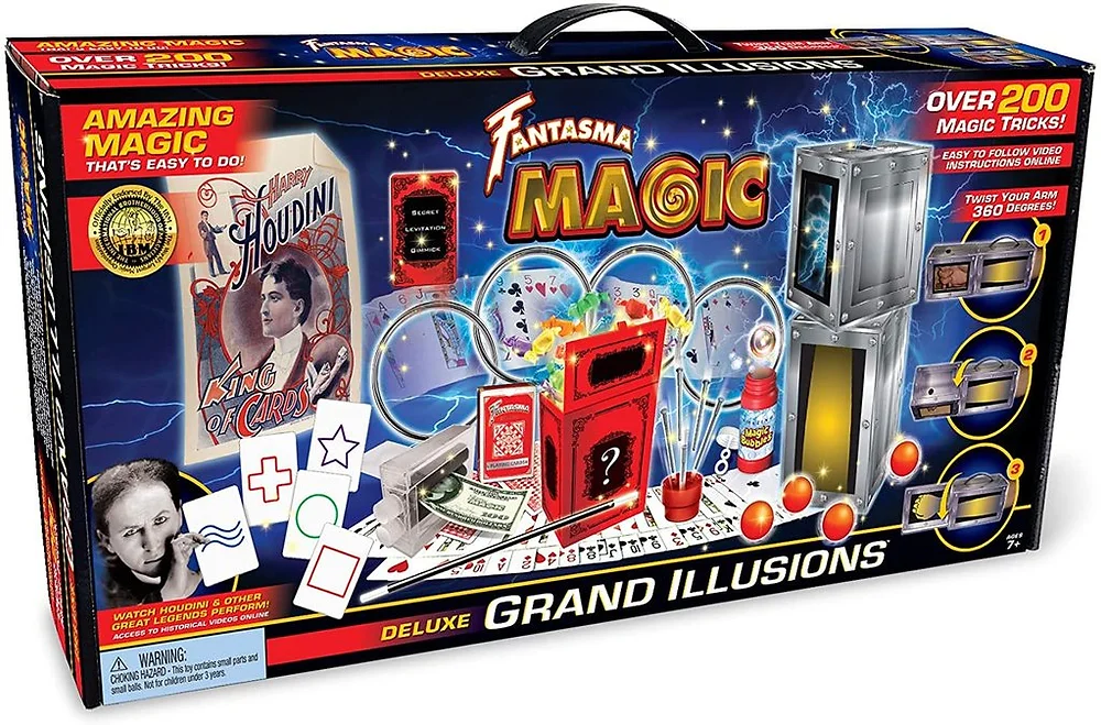 200+ Deluxe Grand Illusions Professional Magic Trick Mega Set