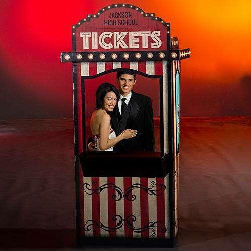 7' 6" Vintage Boardwalk Ticket Booth