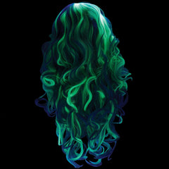 Glow In The Dark Ghost Wig
