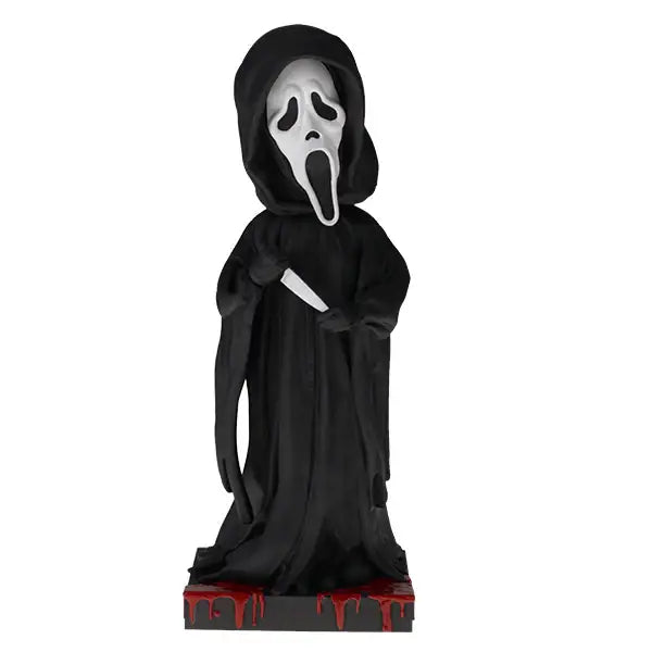 Royal Bobbles Ghost Face Collectible Bobblehead