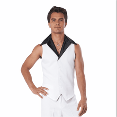 70's Era White Disco Suit Men's Costume