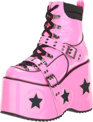 5" Reflective Starry Platform Boots