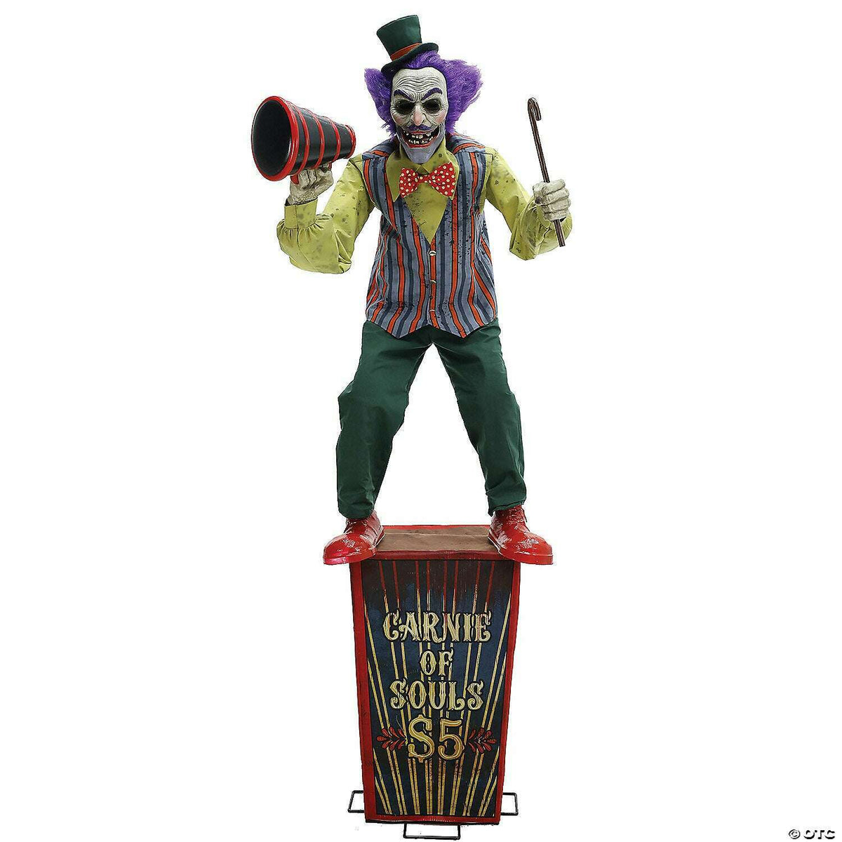 72" Carnival Barker Servo Animated Prop