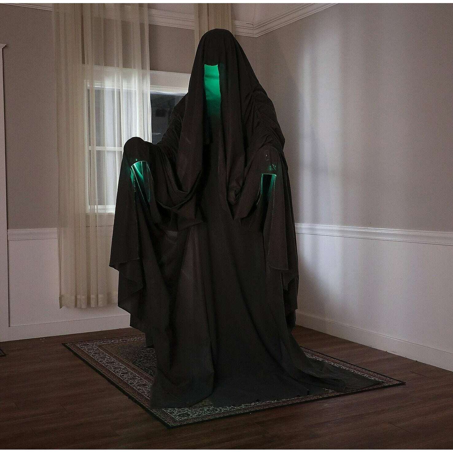 72" Hooded Phantom Animated Prop