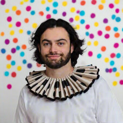 Crazy Clown Ruffle Collar