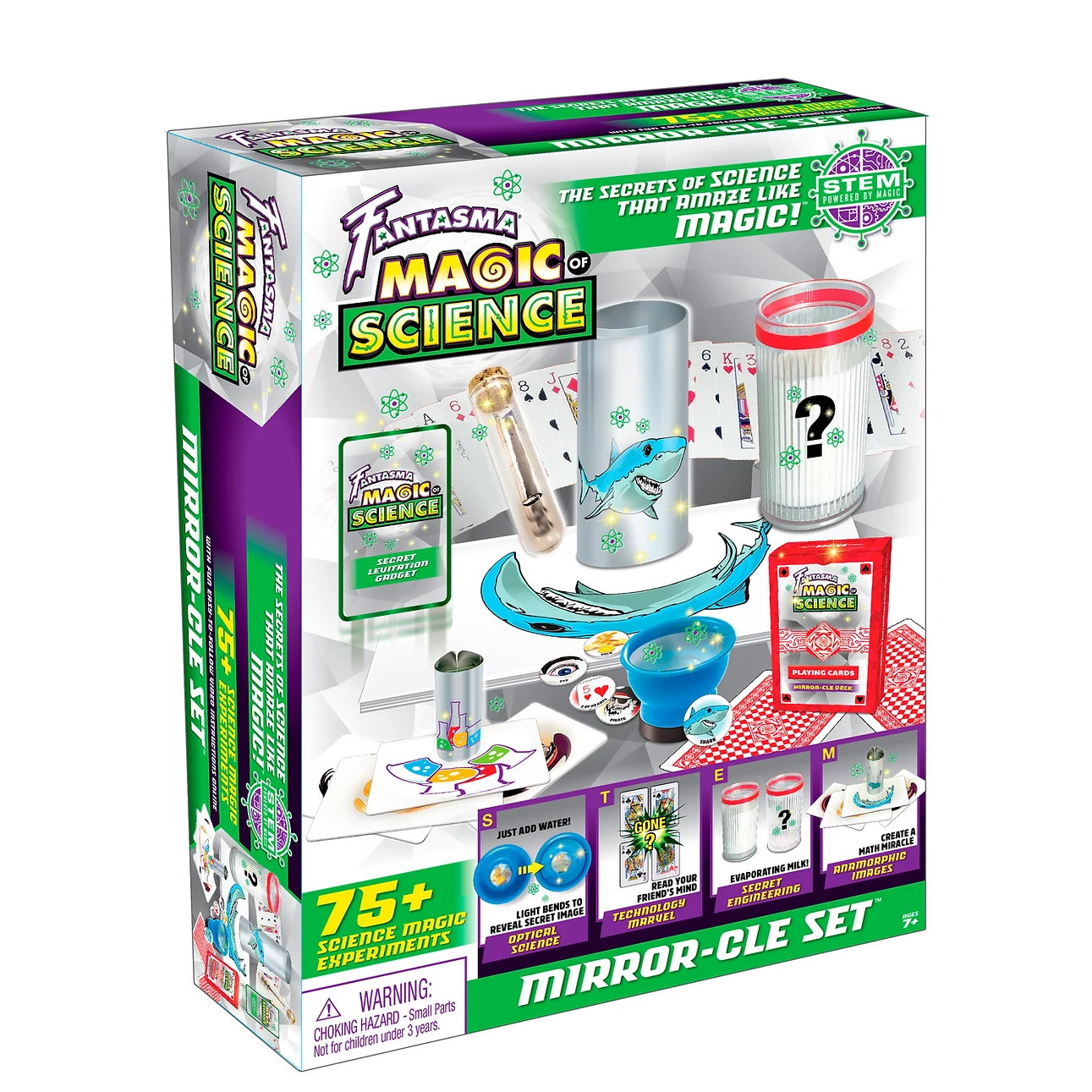 Magic Box Science Kit 75+ Magic of Science Mirror-Cle Experiment Set – AbracadabraNYC