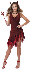 Devilishly Red Hot & Sizzling Women's Costume