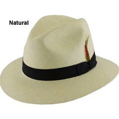 Natural Down Turn Panama Hat