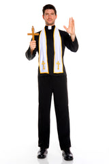 Classic Religious Priest Men's Costume